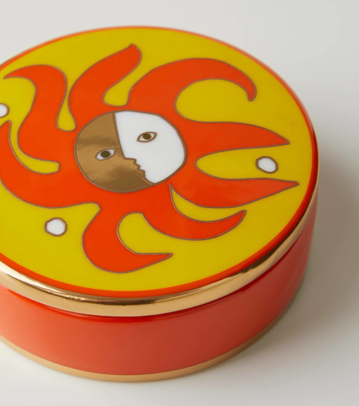 Jonathan Adler Playa printed porcelain box