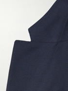 Boglioli - Unstructured Wool-Hopsack Suit Jacket - Blue