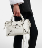 Balenciaga Le City Mini leather top-handle bag