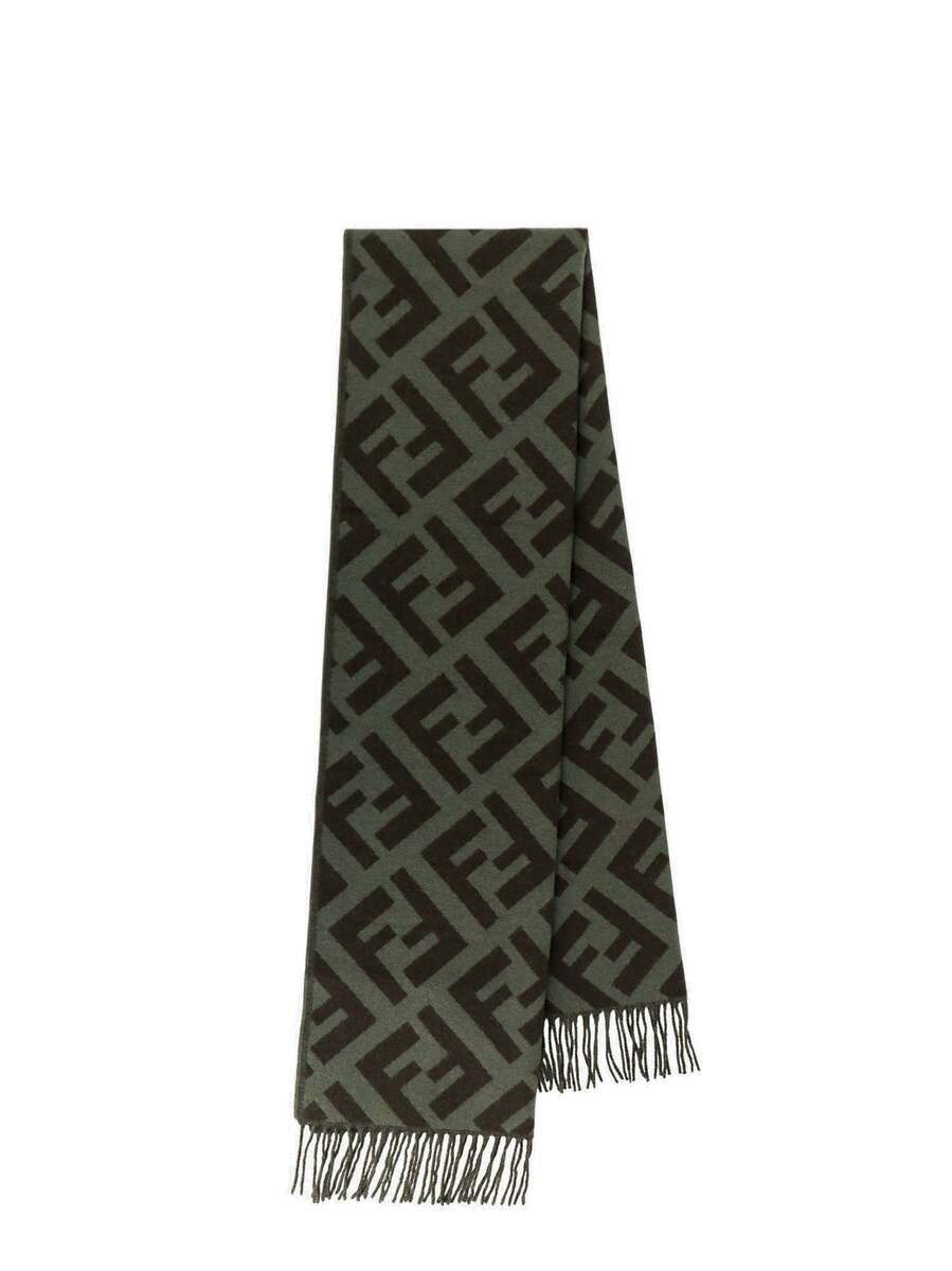 Fendi Scarf Green Womens Fendi