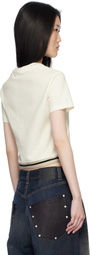 Moncler Genius Moncler x Palm Angels White Racing T-shirt