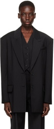 CAMILLA AND MARC Black Thera Blazer