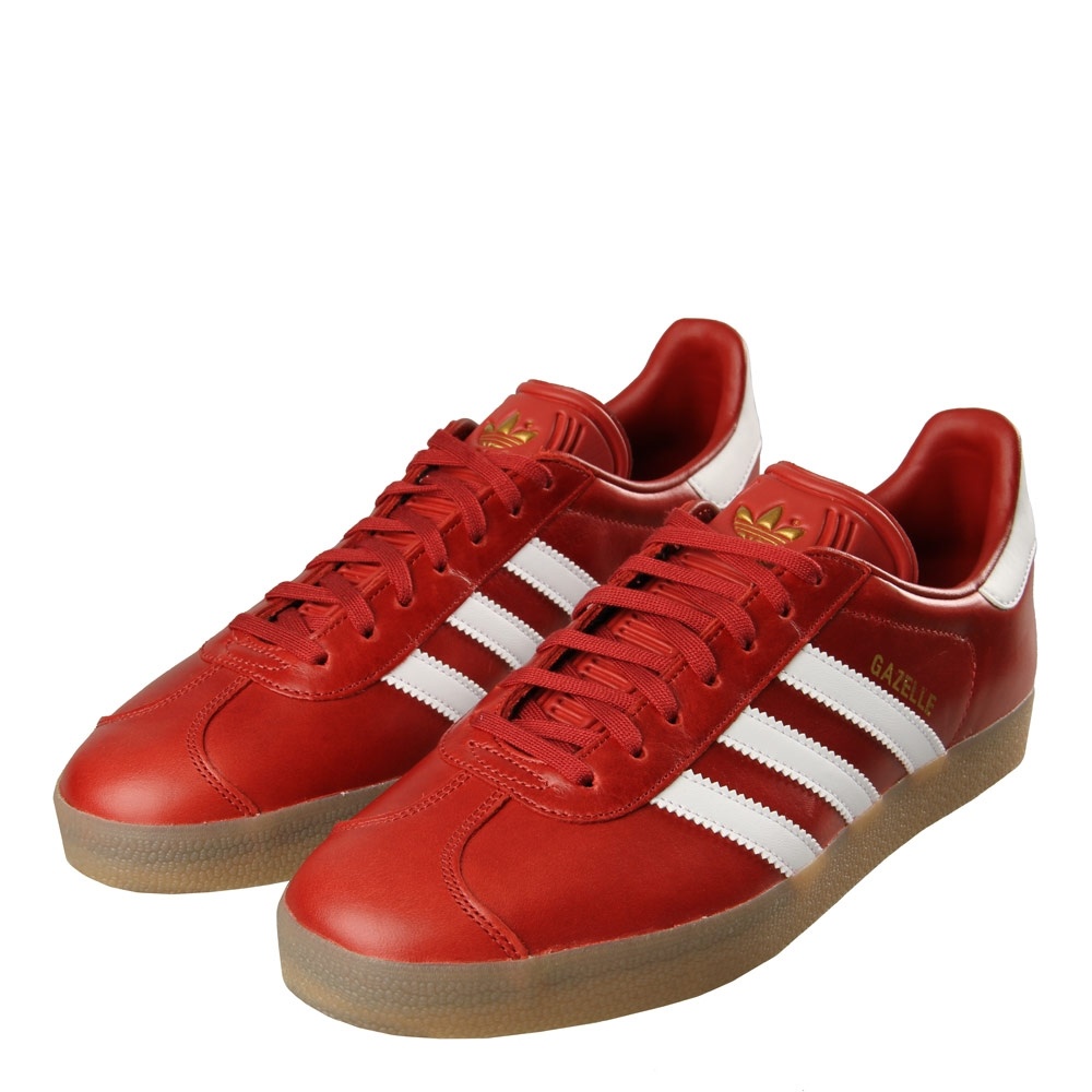 Gazelle Trainers - Red / Gold