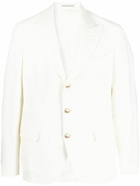 BRUNELLO CUCINELLI - Single-breasted Linen Blazer Jacket