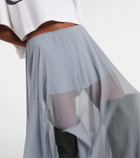 Chloé Silk chiffon maxi skirt