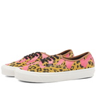 Vans x Alva Skates UA Authentic 44 DX Sneakers in Leopard Brown/Pink