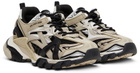 Balenciaga Kids Kids Beige & Black Track.2 Sneakers