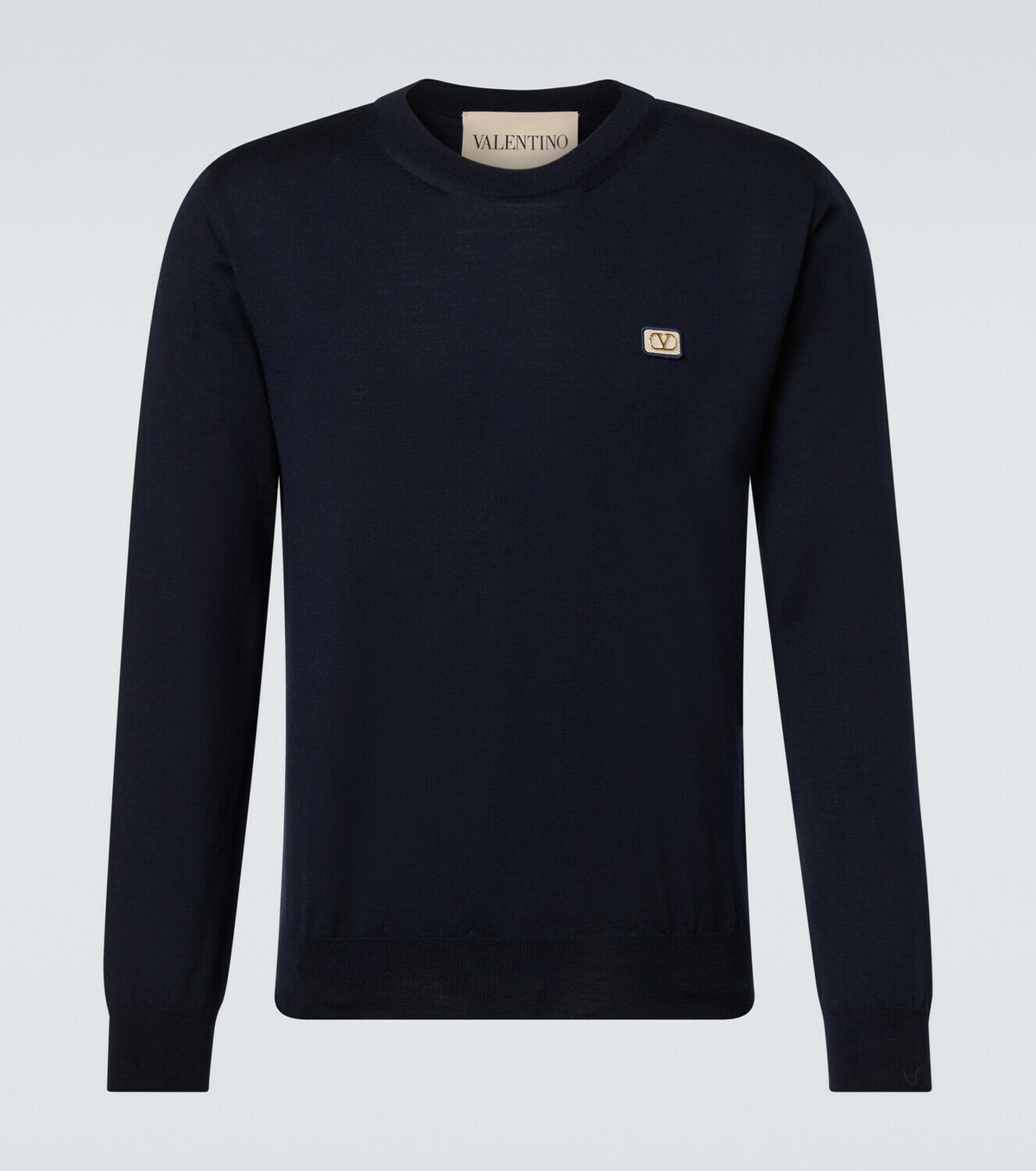 Valentino VLogo virgin wool sweater