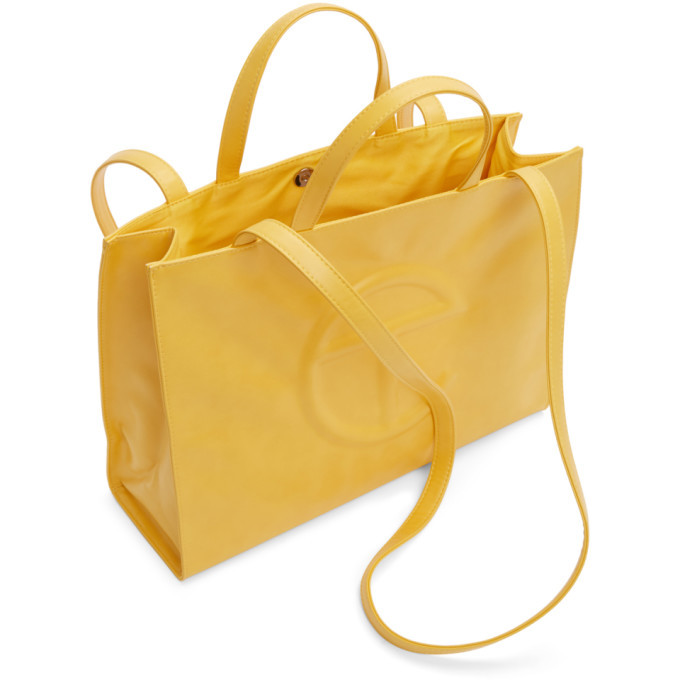 Telfar yellow online bag