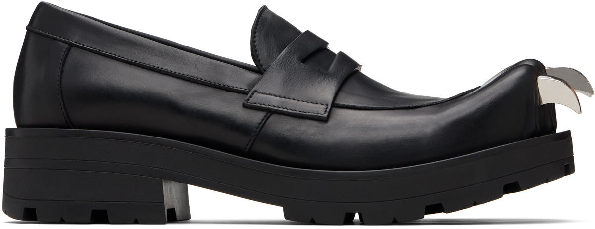 Charles Jeffrey LOVERBOY Black Moggies Claws Loafers Charles