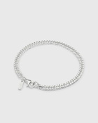 Hatton Labs Mini Cuban Bracelet Silver - Mens - Jewellery