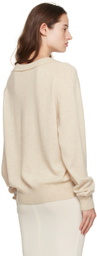 ÉTERNE Off-White Brady Sweater