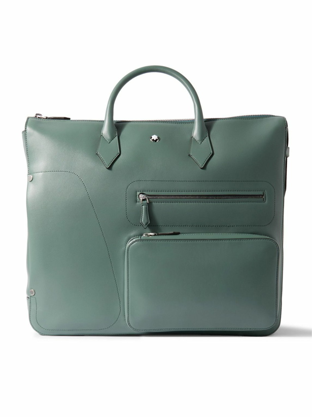 Photo: Montblanc - Soft 24/7 Convertible Leather Holdall