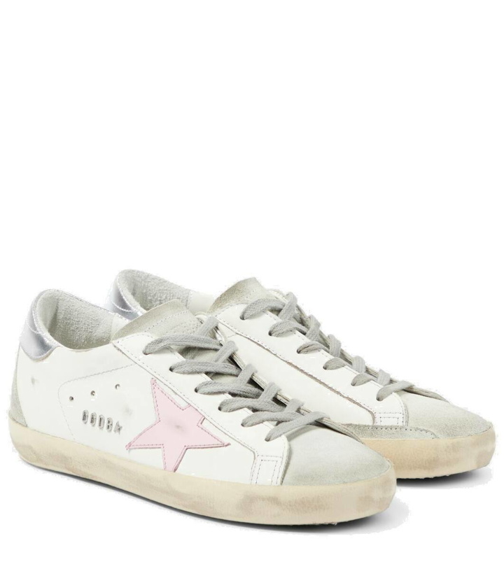 Photo: Golden Goose Super-Star leather sneakers