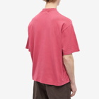 Acne Studios Men's Elco Chain Rib T-Shirt in Fuchsia Pink