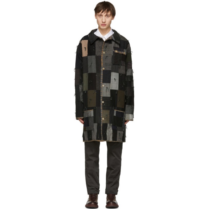 Photo: Bode Grey Suiting Quilt Workwear Coat