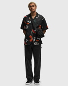 Carhartt Wip S/S Isis Maria Dinner Shirt Black/Red - Mens - Shortsleeves