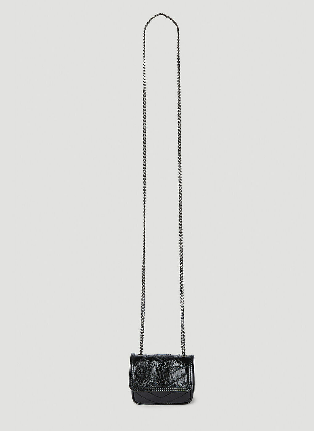 【SAINT LAURENT】Niki AirPods ホルダー ショルダーバッグ SAINT LAURENT】Niki AirPods ホルダー ショルダーバッグ Saint