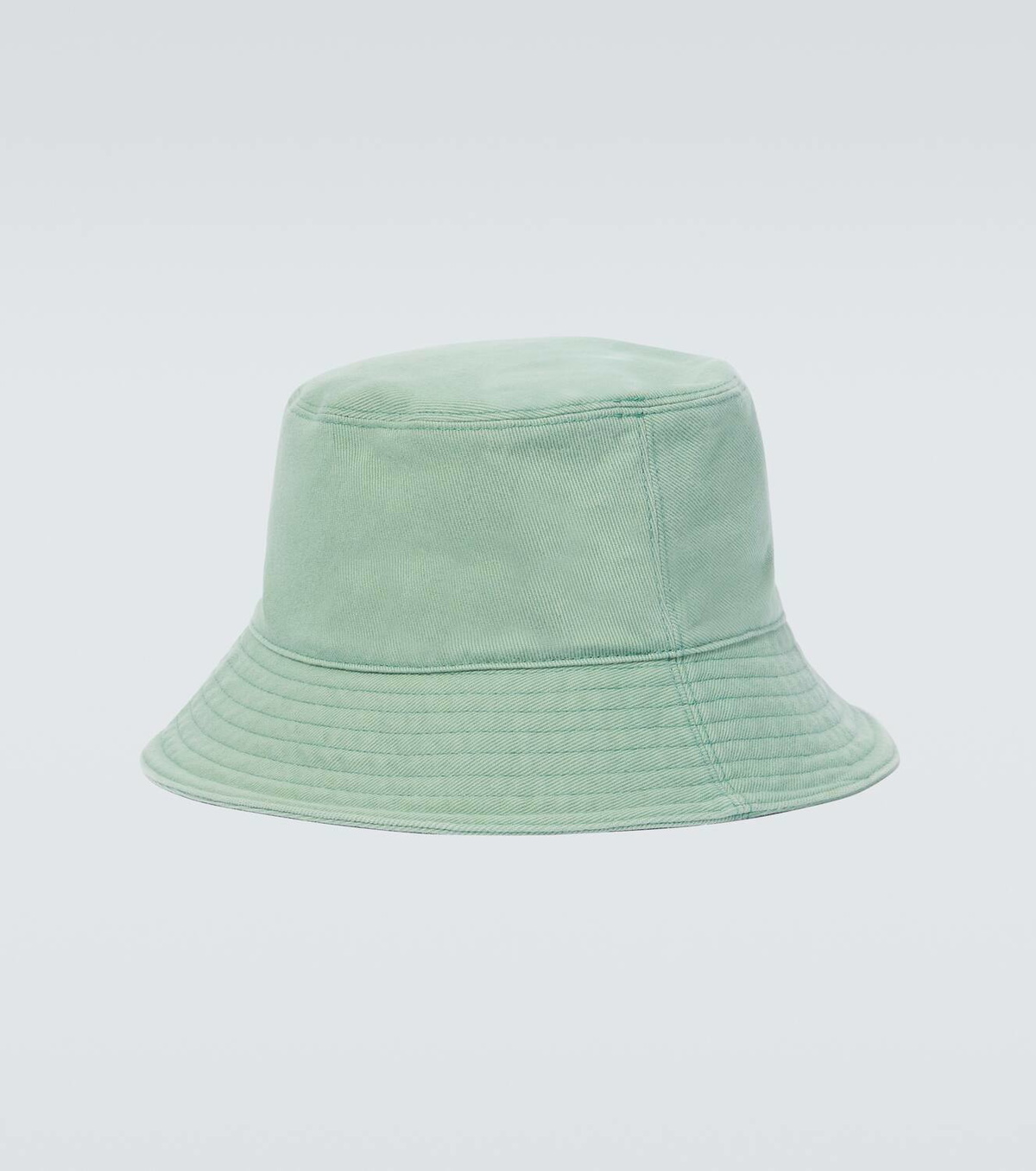 Miu Miu Embroidered denim bucket hat Miu Miu Miu Miu Embroidered denim bucket hat Miu Miu