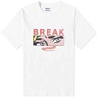 Bedwin & The Heartbreakers Men's Roy Pop Art Graphic T-Shirt in White