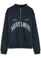 Club 1984 Saint Louis Half-zip Cotton Sweatshirt