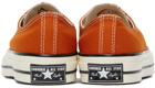 Converse Orange Chuck 70 OX Sneakers