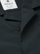 Snow Peak - Camp-Collar Toray Dot Air Shell Shirt - Black
