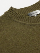 Isabel Marant - Alrick Fair Isle Merino Wool-Blend Sweater - Green