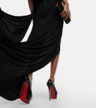 Christian Louboutin - Dolly Alta 160 leather platform pumps
