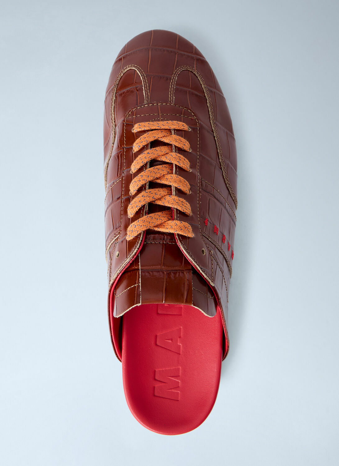 Marni Laced Leather Mules