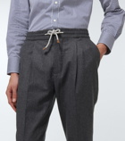 Brunello Cucinelli - Virgin wool tapered pants