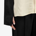Jil Sander Women's Bomber Shirt Jacket in Champagne