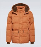 RRL Faux shearling-trimmed padded coat