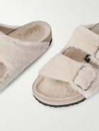 BIRKENSTOCK 1774 - Arizona Shearling Sandals - Neutrals