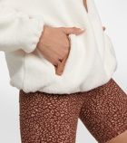 The Upside Harlow high-neck fleece sweater