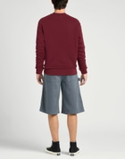 Maison Kitsuné Mens Sweatshirt Burgundy