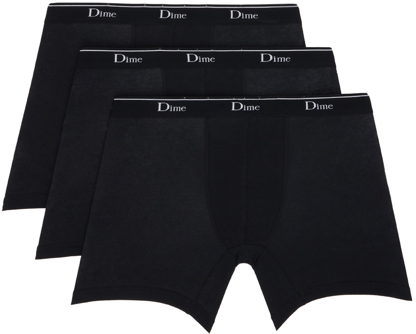 Dime Men's Classic Boxer Shorts in Black Dime