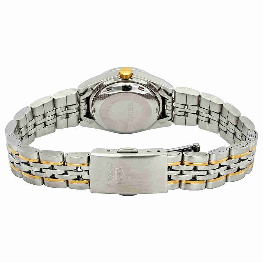 Seiko Series 5 Automatic White Dial Ladies Watch SYMA35