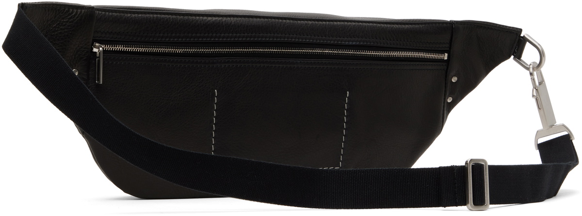 Rick Owens Black Hollywood Bumbag Pouch