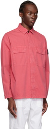 Stone Island Pink Old Treatment Shirt