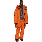 Raf Simons Orange Templa Edition Wadded Cargo Pants