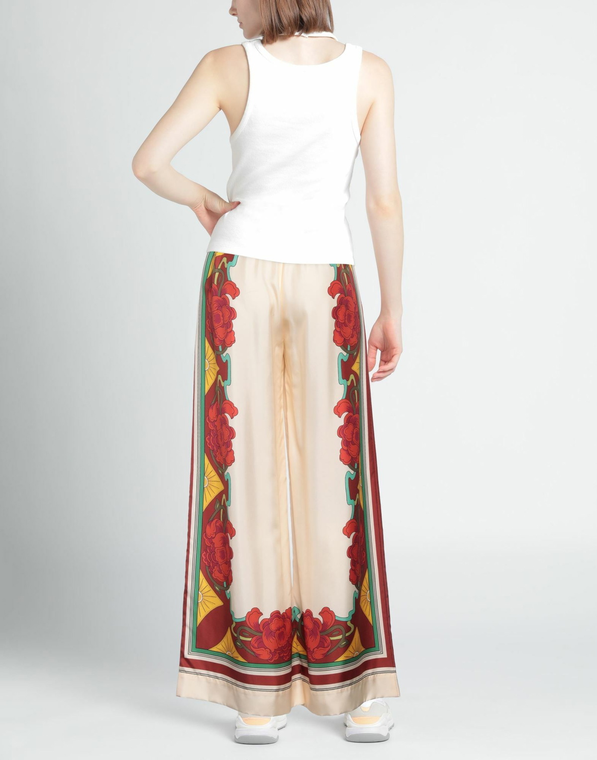 La Doublej Womens Pants Cream