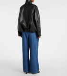Loewe Balloon leather jacket