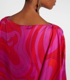 Pucci Iride silk twill maxi dress