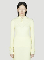 Bottega Veneta Long Sleeve Rib Top