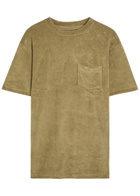 Aurélien Terry T-shirt Khaki
