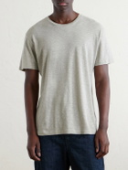 Sunspel - Cotton and Linen-Blend T-Shirt - Neutrals