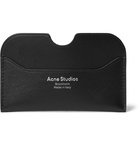 Acne Studios - Logo-Print Leather Cardholder - Black