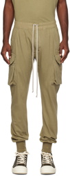Rick Owens DRKSHDW Khaki Mastodon Cut Cargo Pants