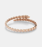 Bvlgari Serpenti Viper 18kt rose gold bracelet with diamonds